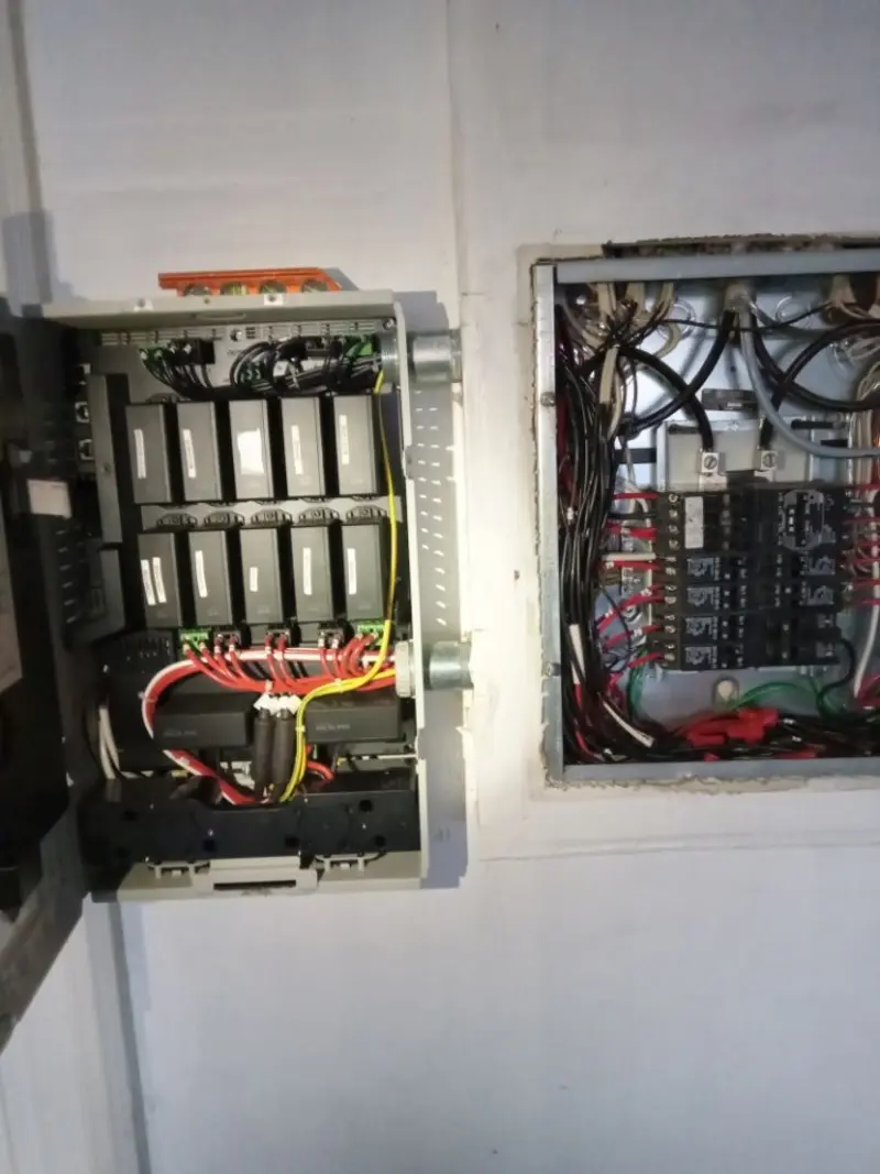Electrical panel upgrade completed for Carbon Monoxide Detector Installation in Miles City